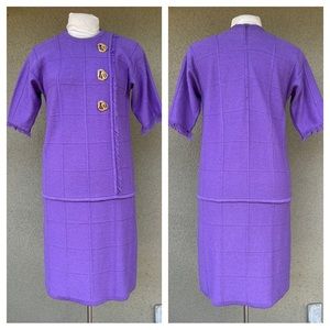 Aya Bendat vintage knit 90s sweater dress